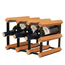 BYGZZ Bar impilabile 6Bottle Tavolo da appoggio Bar Controsoffitto o armadietto Portabottiglie Vino da Tavolo Deposito Vino Bottiglie di Vino Pieghevoli Hol
