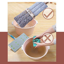 SSAYY Spray Mop Mop Piatto in Acciaio Inossidabile A Mano Libera Lavaggio Mop Rotante Alloggiamento Casa Strumento di Pulizia Ufficio Cucina in Microfibra Bagno Pulizia del Pavimento