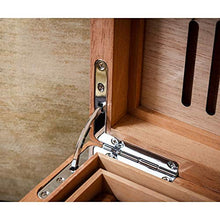 Cigar Box, Cigar Humidor, Humidor, Legno di Cedro Cigar Box, Durevole, può Contenere da 80 a 100 Alta qualità (Size : 40x26x17cm)
