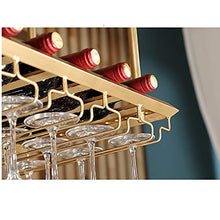 JHGJBJ Dorato Vino Rack Appesa, Forte E Stabile Soffitto Ferro Titolare Appeso Calice, Il Braccio può Essere Regolata da Altezza 60-100cm (Size : 120x35cm)