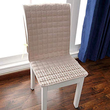 XHNXHN 6 Pezzi Cotone Cuscini per sedie Siamesi Cuscini per sedili, Antiscivolo Cuscini per sedie da Pranzo Set di coperture per Interni Decorazioni per la casa per Interni Cuscino per Panca Lungo