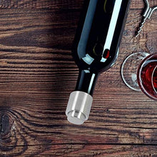 Tarente Acciaio Inossidabile Riutilizzabile Chiuso sotto Vuoto Bottiglia di Champagne Red Wine Stopper Pompa cap (Vino Rosso)