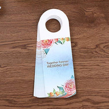 DOITOOL Etichette per Bottiglia da 30 Pezzi Romanzi Decorativi Decorativi Durevoli Pratiche Creative Appesi Cartellini Etichette per Bottiglia per Banchetti di Nozze