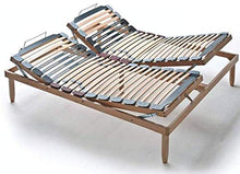 EvergreenWeb - Rete Matrimoniale 160x190 con Doghe in Legno 2 Alzate Manuali Separate ALZA Testa e Piedi Ortopedica Regolatori di Rigidità, Gambe Smontabili Base Letto da Incasso Rinforzata - Offerta