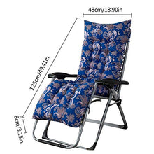 CHHD Lettini da Giardino e reclinabili, 2PCS Cuscino per Lettino con Schienale Sedia a Dondolo Cuscino per Divano Posteriore per Giardino di casa Relax