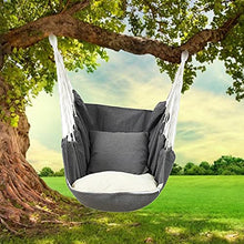Amaca portatile da giardino con cuscino per interni, sedia a dondolo da giardino, sedia a dondolo per bambini e adulti