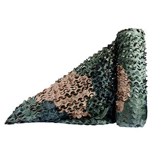 AWCPP Camo Netting Shading Net Army Net Camo Net | Flower Air Defense Flower Square Square Square Shade Network | per il Parasole da Parasole Camping,1,5 * 10M.