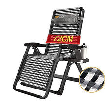 Sywlwxkq Sedie da Giardino reclinabili per Persone Pesanti, Giardino all'aperto, Spiaggia, Prato, Campeggio, Sedia Portatile Regolabile, Supporto 200 kg