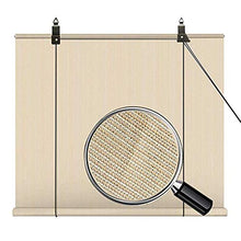 Kit Tenda A Rullo Parasole, Schermata Privacy, Polietilene Ventilazione Tasso di Blocco 85% Installazione Senza Pugno per Balconi, Ufficio, Portico, Fuori dalla Finestra