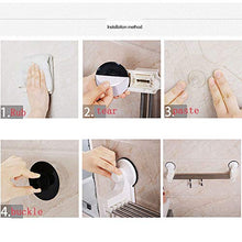 Slivy Portasciugamani a Scomparsa fissato al Muro, Porta Asciugamani in Acciaio Inox Senza Stampo, stendibiancheria con Potente Ventosa, Barra portasciugamani Impermeabile portante (Bianca)