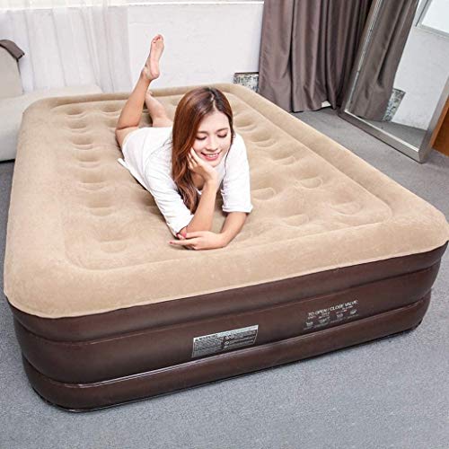 Lettino da Viaggio Materassino aumentando Materasso Gonfiabile Doppio Domestica Pieghevole più Alto Colpo finire Letto Gonfiabile Air Materassi Clienti Home Viaggi 6-3