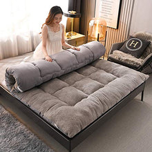 QVIVI Materasso Futon, Materassi Letto Futon Pavimento Doppio Singolo Pieghevole, Materasso da Campeggio Portatile Morbido E Soffice Tatami B 1.5 * 2M