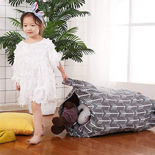 Sedia Di Stoccaggio Di Borse Di Fagioli, Sedile Per Borsa Di Stoccaggio Multiuso, Sedie Grandi Sacche Di Fagioli Stuffable .Ipper Beanbag Per Organizzare I Giocattoli Per Bambini,Grigio