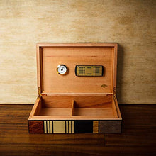 WangQ Scatola di sigari, Scatola di sigari in Legno di Cedro, Rivestimento in Simil Legno humidor (Color : A)