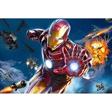 Puzzle Marvel Avengers Puzzle 300/500/1000/1500 Pezzi di Legno Super Eroe Iron Man Puzzle Adulti Bambini decompressione di Gioco, 8 Stili (Color : G, Size : 1500 Pieces)