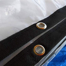 CXF Incatramata Cancella Heavy Duty Trasparente Tarp, PE, 120g / m², Occhielli, all'aperto, Cortile, Copertura vegetale, Formato può Essere Adattato Telo Occhiellato Retinato