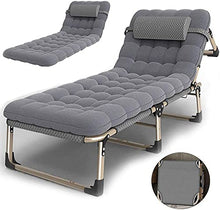 CDFCB Pieghevole Sedia Lounger Sedia reclinabile Sun Lounger Sedia Regolabile Zero Gravity Sedia Sedia Sedia Siesta Sedia portatile Portatile Sedie all'aperto per camera da letto Soggiorno Terrazza-B.