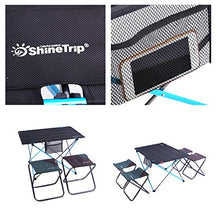 Azarxis Tavolo da Campeggio Pieghevole in Alluminio, Tavolino da Barca Picnic BBQ Camping Spiaggia Giardino Pesca (M – 70 x 50 x 45cm)