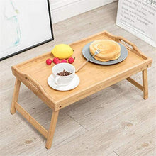 Tavolo da picnic all'aperto Tavolo portatile Portatile Tavolo portatile Tavolo portatile Natura Bamboo Semplice Computer Scrivania Pieghevole Regolabile per letto Divano Computer Stand Taccuino Tavolo
