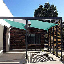 fdxcf Ombra Panno Shading netto impermeabile rettangolo ombreggiatura Tasso 95% poliestere protezione solare da giardino balcone, 7 colori, 6 formati,Blu,2 * 5m