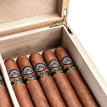 Minmin Cigar Box Professional Idratante Legno di Cedro alcoholized Insect Pest Control igrometro Piano di vernice Idratante Box 265x215x70mm accessori del sigaro (Color : B)