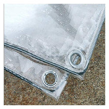 SHIJINHAO Telo Impermeabile Esterno Foro di Copertura in PVC Impermeabile Eye incatramata 500 gsm Avvolto Chiaro vantaggio Tarp con Metallo/Scheda Car Ferry Tenda Soffitto