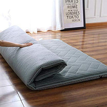 CUICI Tatami Cibo,Traspirante Ciboerasso Futon Divano Pieghevole Letto per Gli Ospiti Giapponese Futon Dormire Tappetino Ciboerasso di Ricambio-Grigio 120x190cm(47x75inch)