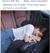 HongLianRiven Lettino da Viaggio Letto Gonfiabile Multifunzionale Auto Gonfiabile Bed Auto Caschetto di Protezione della Base di Corsa poggiatesta Base di Corsa, Alta portante, Nero 5-21