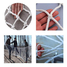 WaiMin Rete for recinzioni di Sicurezza for Esterni Scale for Bambini Rete Protettiva Balcone Rete antisfondamento Decorazione murale Rete Rete Anti-Gatto Rete for ringhiera Bianco 100x100mm Rete 6mm