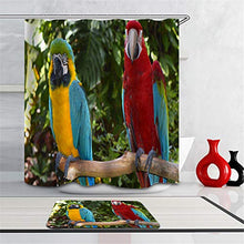LIYAN Combinazione Bagno. Immagini Chiare E Colori Vivaci Rendono Il Tuo Bagno Pieno di Vita. Accessori da Bagno. Pappagallo Bello E Colorato.