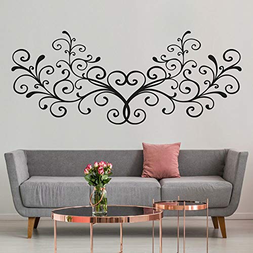 T-MK310 - Adesivi per testiera del letto, 57 x 140 cm, colore: Nero