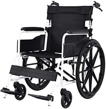 Forniture Mediche per Sedie A Rotelle Leggere | Comoda Cintura di Sicurezza | Poggiapiedi Rimovibili | con Tasca Posteriore | Ruote Robuste | Larghezza Seduta: 45 Cm A.