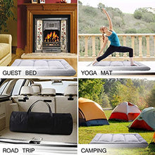 SINKITA Futon Portatile,Tatami Materasso Letto futon Molto Spesso Materasso Tradizionale Japanese-F-100x200cm(39x47inch)