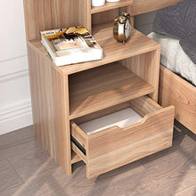 DlandHome Comodino Comodino Armadietto da Comodino Mobili per Camera da Letto Comodino Comodino Cassettiera Armadio portaoggettiSUKST-BS-S-SW