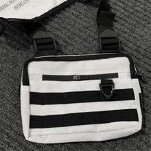 Dan&Dre Tasca sul Petto, Borsa da scalatore, Borsa da Petto Piccola per Esterno Streetwear Strap Tasche sul Petto per Gilet per Uomo Donna Tasca sul Petto Sportiva