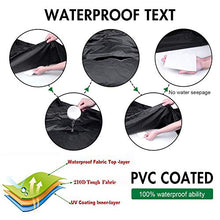 Silvotek Coperture per divani da Giardino a Forma di L - coperture per arredo Giardino a Forma di L,210D copridivano per Esterno a Forma di L
