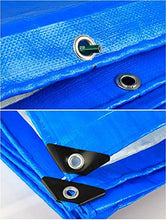 qx Telone Tenda Teloni Ombra Vele Telone Telo Extra Resistente Impermeabile-Resistente con Occhielli Protezione Solare Antivento Antietà Copertura per Piscina in Pe Blu 160G / M2 (Colore: 6 × 10M),5