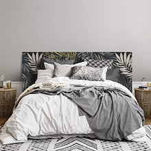 MEGADECOR DECORATE YOUR HOME Testiera per letto in PVC, 5 mm, decorativa, modello Palopo (200 x 60 cm)