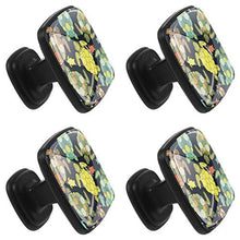 Tartaruga colorata 4 PCS Pomelli per Porta, Pomolo per Mobile, Pomelli per Mobili con Viti, Maniglia per Armadietto, Pomelli per Porta, Pomelli per Cassetti per Porta, Armadio, Cassetto e Credenza