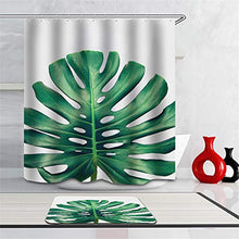 LIYAN Combinazione Bagno. Immagini Chiare E Colori Vivaci Rendono Il Tuo Bagno Pieno di Vita. Accessori da Bagno. Pittura. Foglie di Palma.