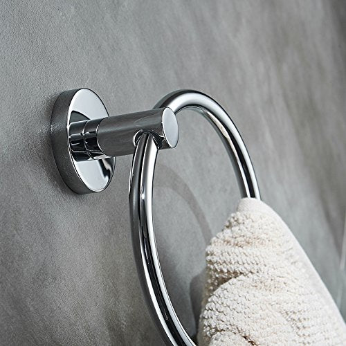 Portasciugamani semplice senza stampo bagno portasciugamani in acciaio inox portasciugamani anello portasciugamani anello portasciugamani in acciaio inox