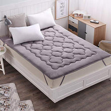 QVIVI Materasso Futon Tatami Pieghevole, Materassi Letto Futon da Terra Portatile Caldo E Traspirante Morbido Inverno per Camera da Letto Campeggio 1.2 * 2M