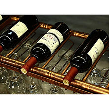 Tavolo Wine Rack Creativo appeso bicchiere di vino cremagliera bicchiere di vino appendiabiti bicchiere di vino a testa in giù calice vino rack bar appeso portabicchieri per piani di lavoro, dispense