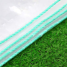 LXHONG Tela Cerata Trasparente, Resistente Impermeabile, Rete Ombreggiante in PVC per Giardino Dietro La Casa Posteggio 150 G, Personalizzabile (Color : Chiaro, Size : 3x4m)