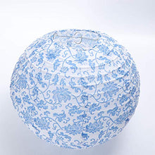 ARTFFEL Vola 4 Pezzi Lampada di Carta Ombra Modello Fai da Te Floreale Ciondolo Lanterna di Carta Paralume for la Decorazione Domestica Festa di Nozze, 12inch .Compleanno