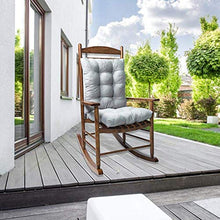 CHHD Lettini da Giardino e reclinabili, 2PCS Cuscino per Lettino con Schienale Sedia a Dondolo Cuscino per Divano Posteriore per Giardino di casa Relax