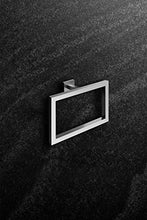 Ambrosya® | Scaldasalviette esclusivo in acciaio inox | Bagno Supporto Staffa Asciugamano Portasciugamani Anello Toilette (Acciaio inossidabile (Spazzolato))