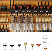 JHGJBJ Hanging cremagliera del Vino del Metallo, Ferro Rosso scaffale Bottiglia di Vino/Appeso cremagliera Bicchiere di Vino, Regolabile in Altezza del Boom 30-60cm (Size : 100x30cm)