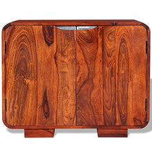 vidaXL Credenza in Legno Massello di Sheesham 75x35x60 cm Supporto Armadietto