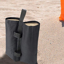 Confezione da 4 Ssacchi di Sabbia per Tende da Tettoia, Sacchetti per Pesi di ,Doppia Cucitura 600D Oxford Resistente Peso Gamba Sacchi di Sabbia per Tenda Pop Up all'aperto Patio ombrelli.